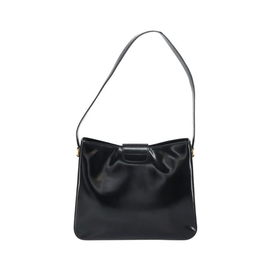 Celine Handbag Patent Leather, Black, Patent Leather, Handbag