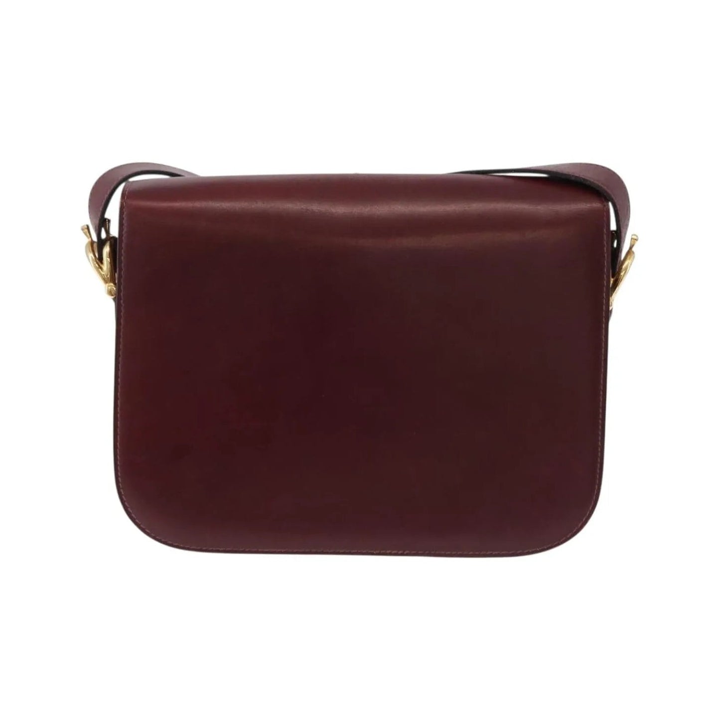 Celine Horse Carriage Leather, Burgundy, Leather, Shoulder Bag