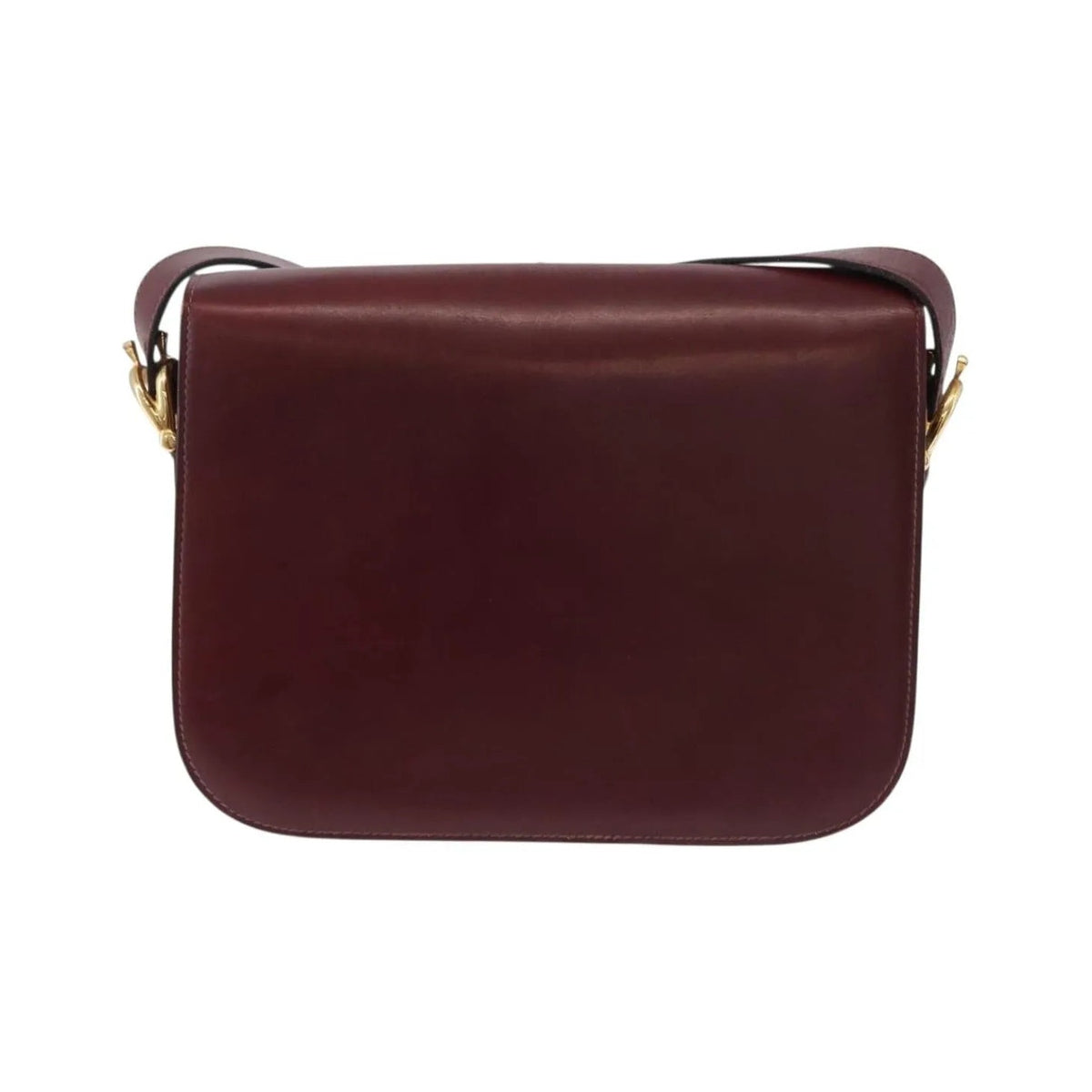 Celine Horse Carriage Leather, Burgundy, Leather, Shoulder Bag