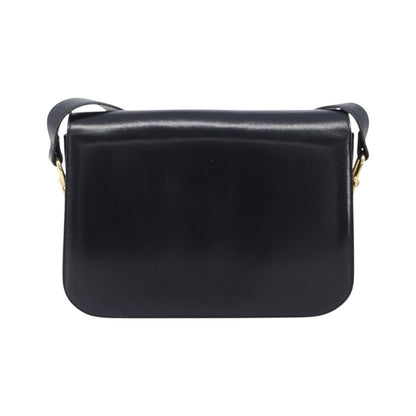 Celine Horse Carriage Leather, Black, Leather, Shoulder Bag