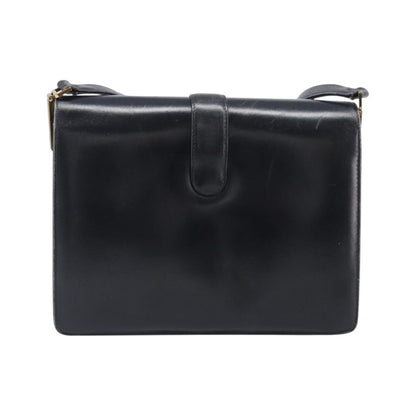 Celine Horse Carriage Leather, Black, Leather, Shoulder Bag