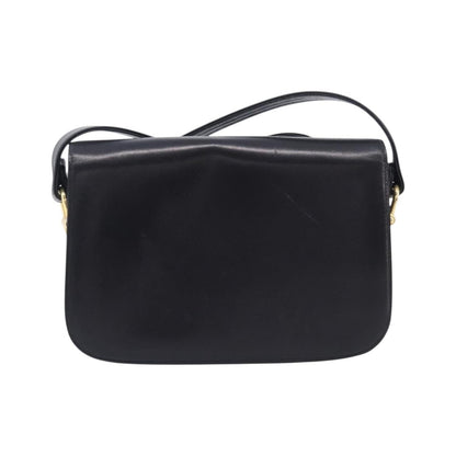 Celine Horse Carriage Leather, Black, Leather, Shoulder Bag