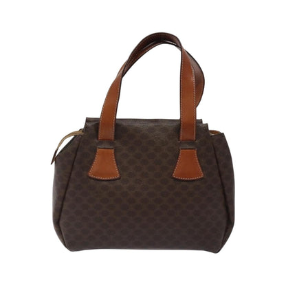 Celine Macadam Canvas, Brown, Canvas, Tote Bag