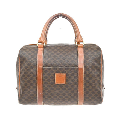 Celine Macadam Macadam with leather, Brown, PVC, Handbag