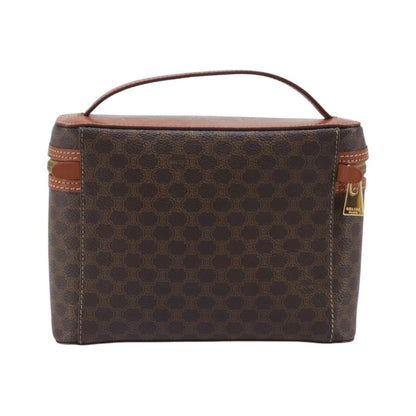Celine Macadam Vanity Canvas, Brown, Canvas, Clutch