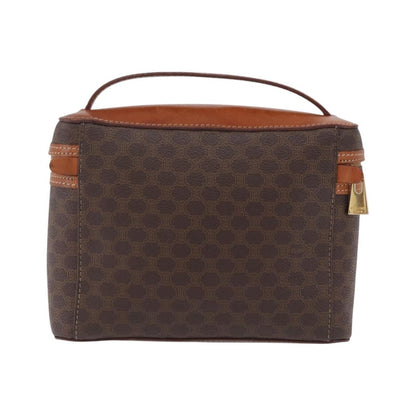 Celine Macadam Vanity Canvas, Brown, Canvas, Clutch