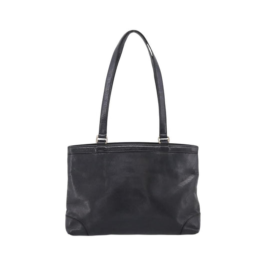 Celine Tote Leather, Black, Leather, Tote Bag