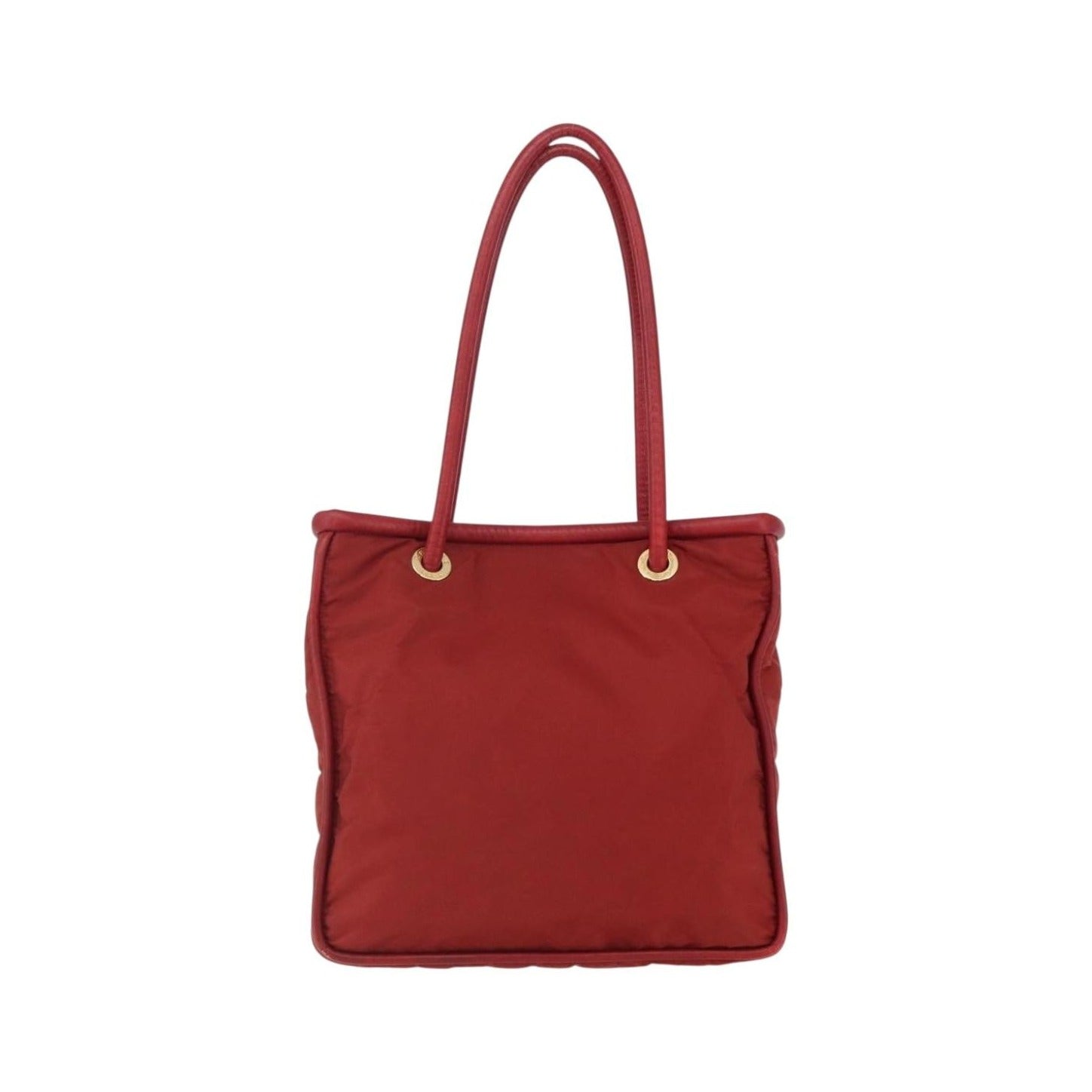 Celine Tote Nylon, Red, Nylon, Tote Bag