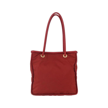 Celine Tote Nylon, Red, Nylon, Tote Bag