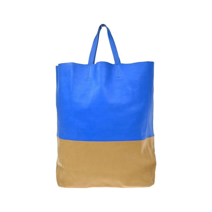 Celine Vertical Bi-Cabas Tote Leather, Multicolour, Leather, Tote Bag