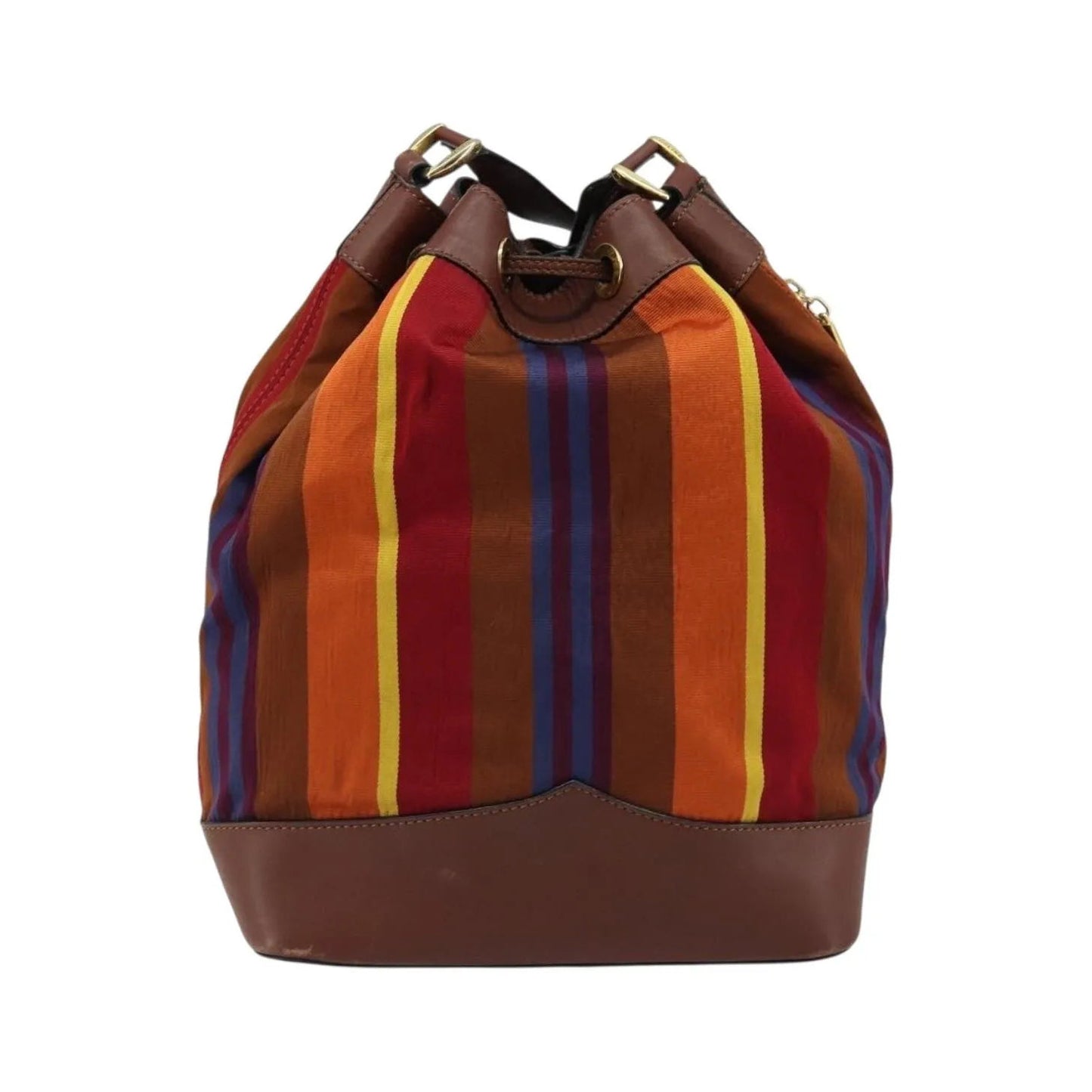 Celine Vintage Canvas, Multicolour, Canvas, Shoulder Bag