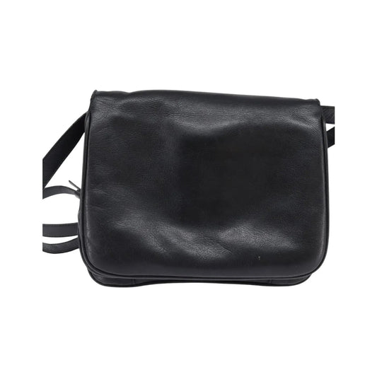 Celine Vintage Leather, Black, Leather, Shoulder Bag