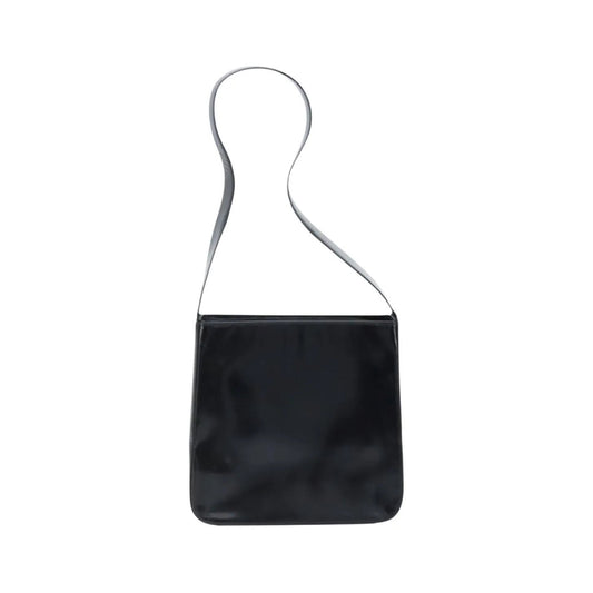 Celine Vintage Leather, Black, Leather, Shoulder Bag