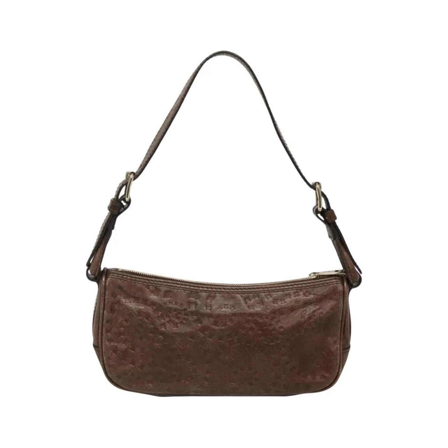 Celine Vintage Leather, Brown, Leather, Shoulder Bag