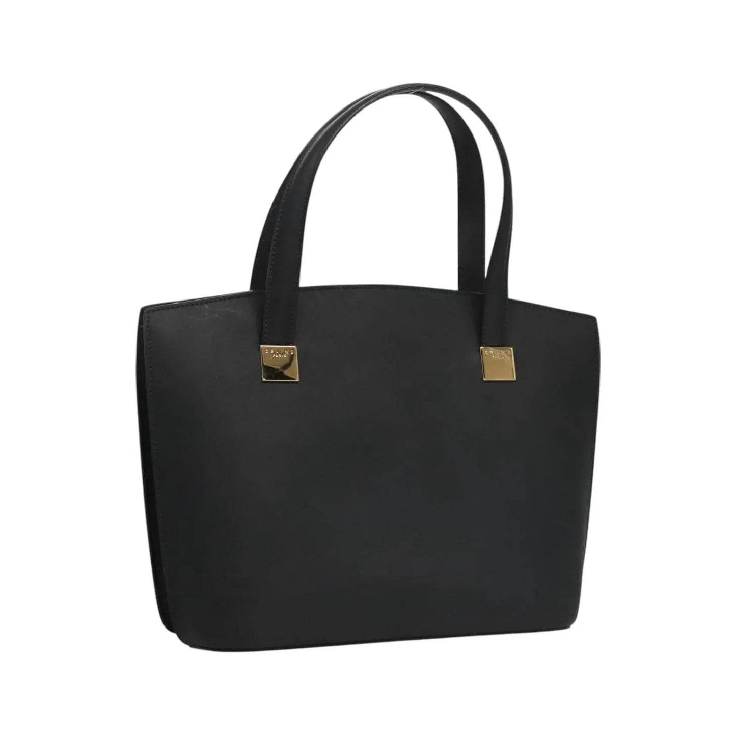 Celine vintage Leather, Navy, Leather, Handbag