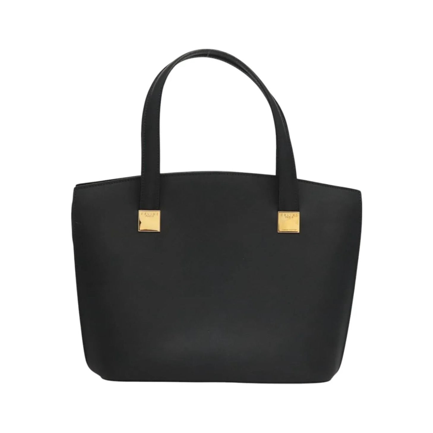 Celine vintage Leather, Navy, Leather, Handbag