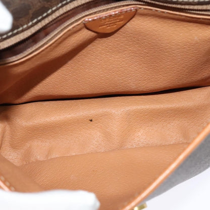 Celine Vintage Macadam Circle Logo Shoulder Bag - Brandsamsara