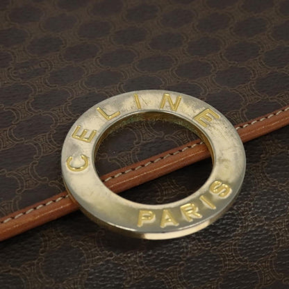 Celine Vintage Macadam Circle Logo Shoulder Bag - Brandsamsara