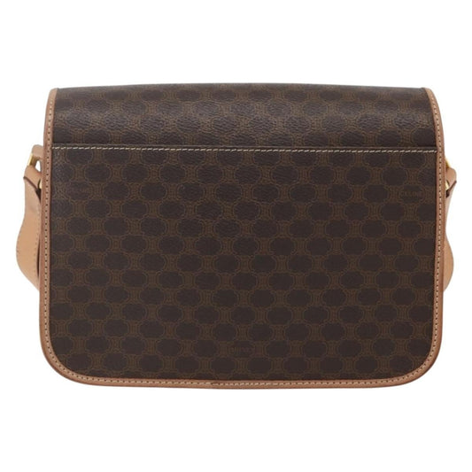 Celine Vintage Macadam Circle Logo Shoulder Bag - Brandsamsara