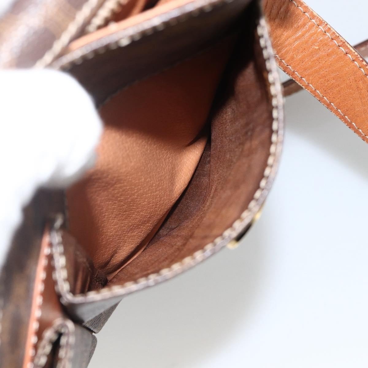 Celine Vintage Macadam Circle Logo Shoulder Bag - Brandsamsara