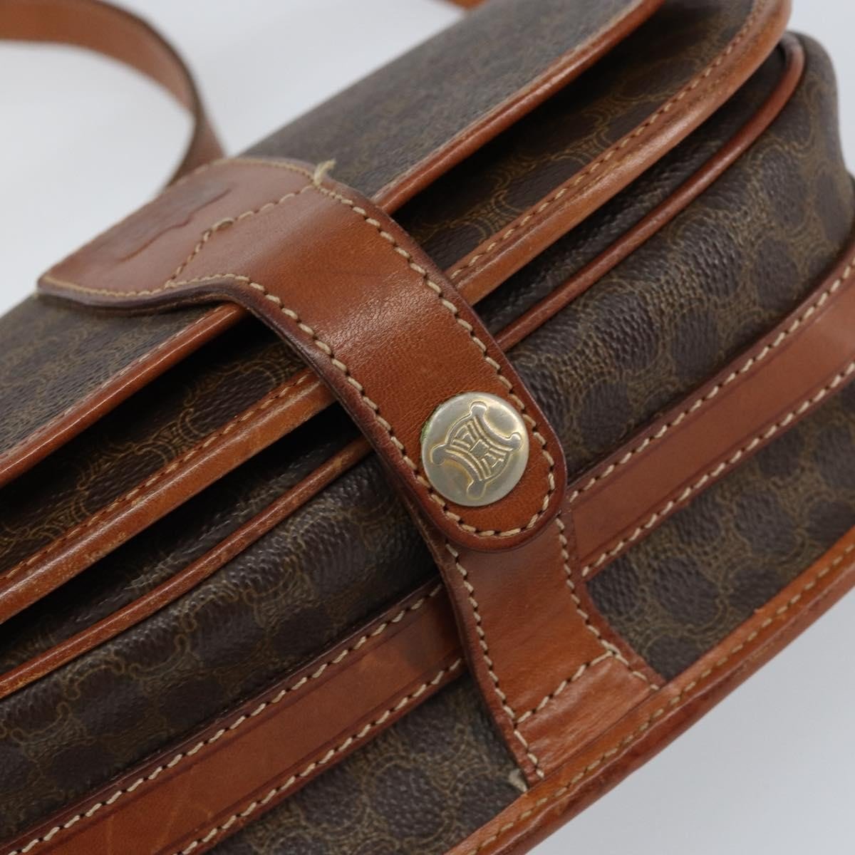 Celine Vintage Macadam Shoulder Bag - Brandsamsara