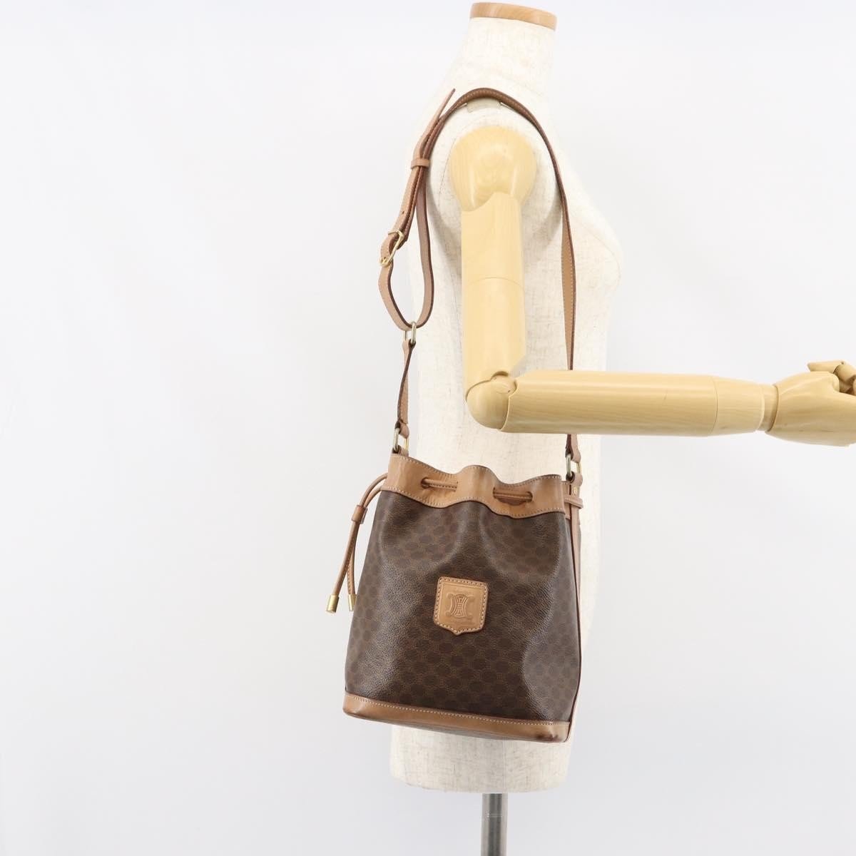 Celine Vintage Macadam Shoulder Bag - Brandsamsara