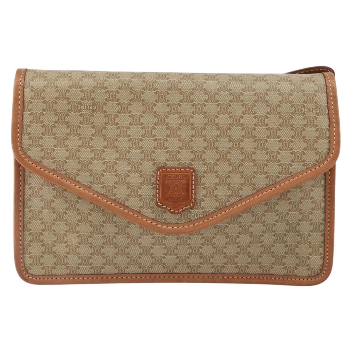 Celine Vintage Macadam Shoulder Bag - Brandsamsara