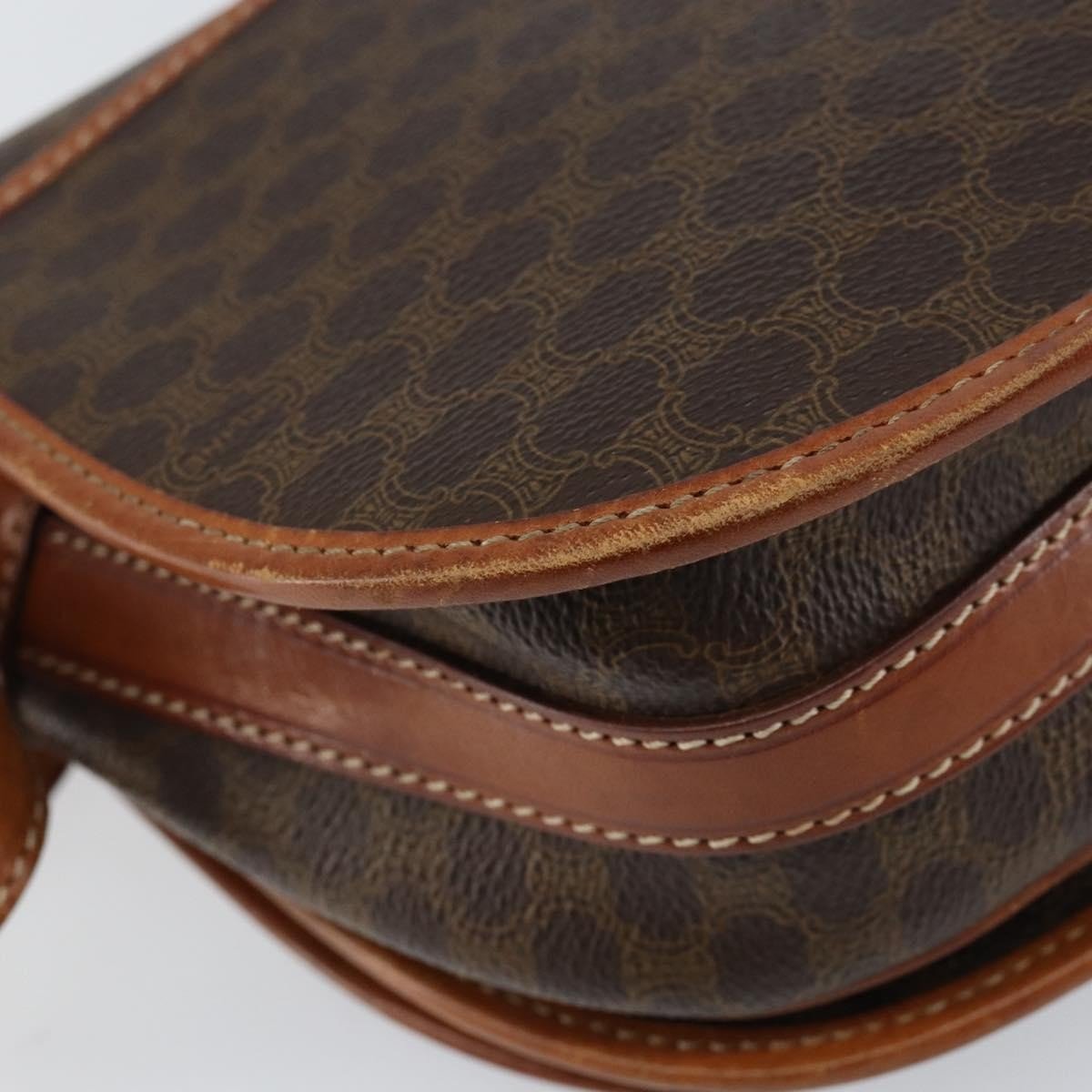 Celine Vintage Macadam Shoulder Bag - Brandsamsara