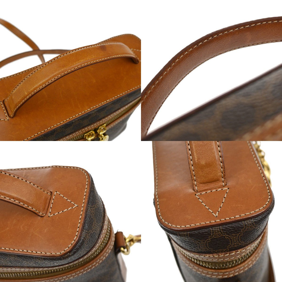 Celine Vintage Macadam Shoulder Bag - Brandsamsara