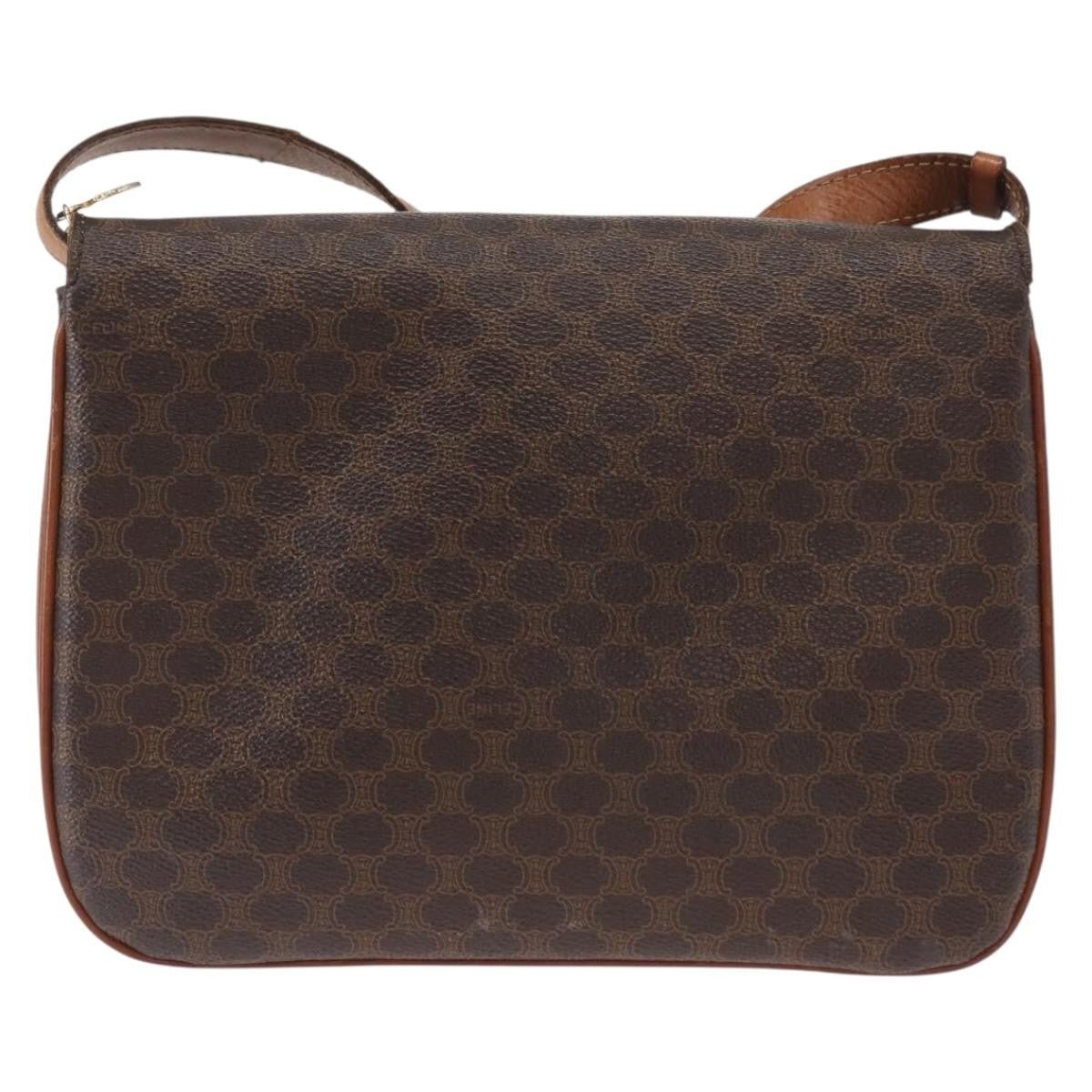 Celine Vintage Macadam Shoulder Bag - Brandsamsara