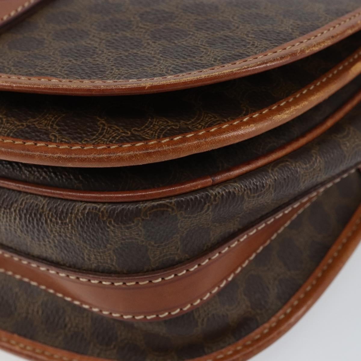 Celine Vintage Macadam Shoulder Bag - Brandsamsara