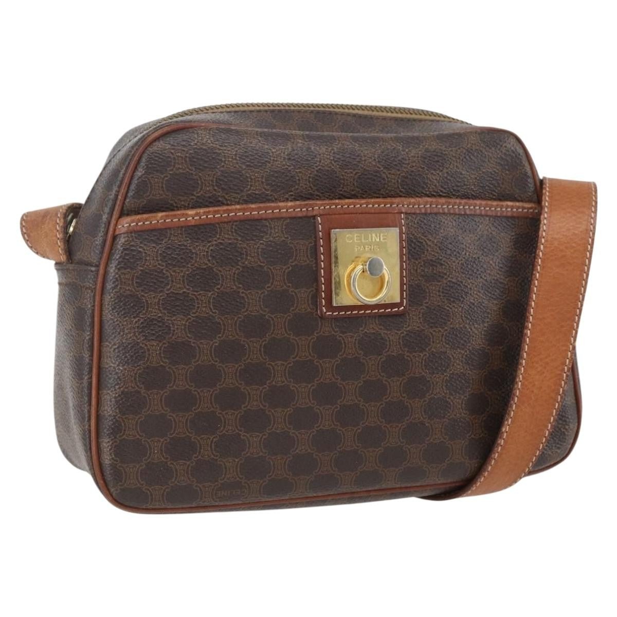 Celine Vintage Macadam Shoulder Bag - Brandsamsara