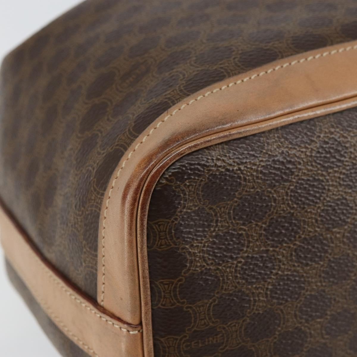 Celine Vintage Macadam Shoulder Bag - Brandsamsara