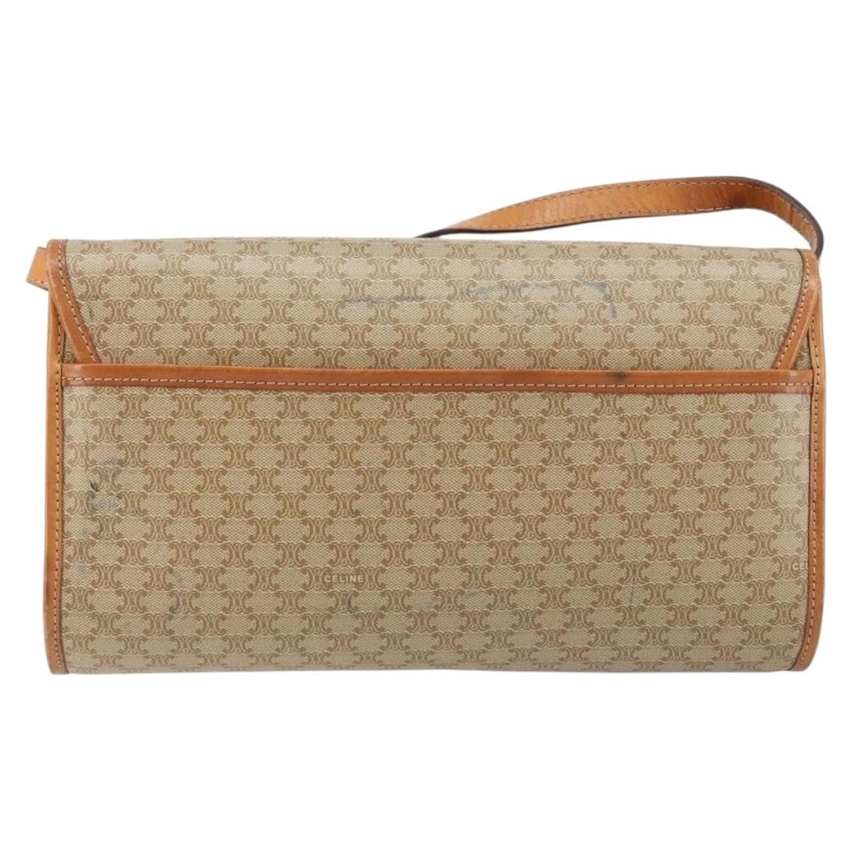 Celine Vintage Macadam Shoulder Bag - Brandsamsara