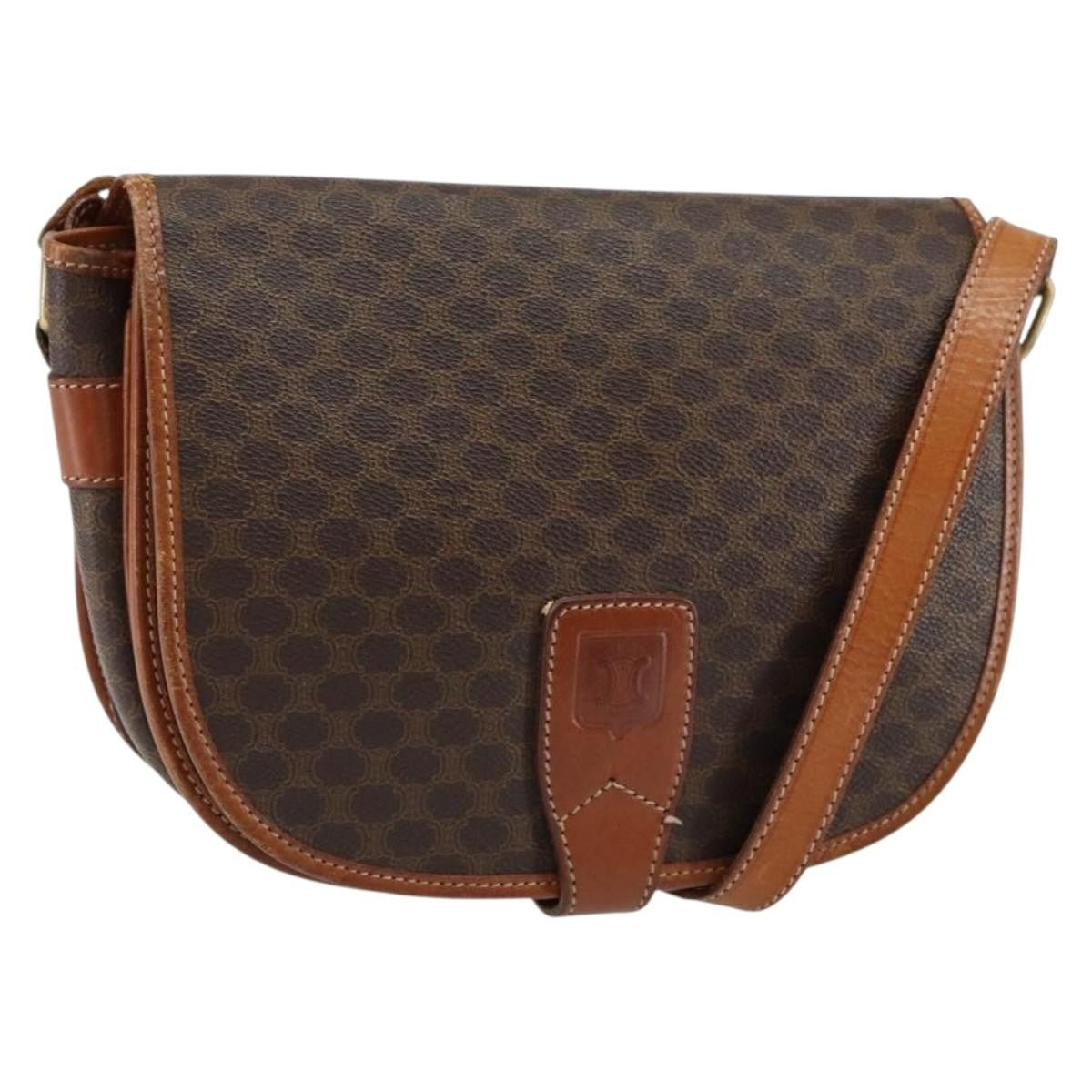 Celine Vintage Macadam Shoulder Bag - Brandsamsara