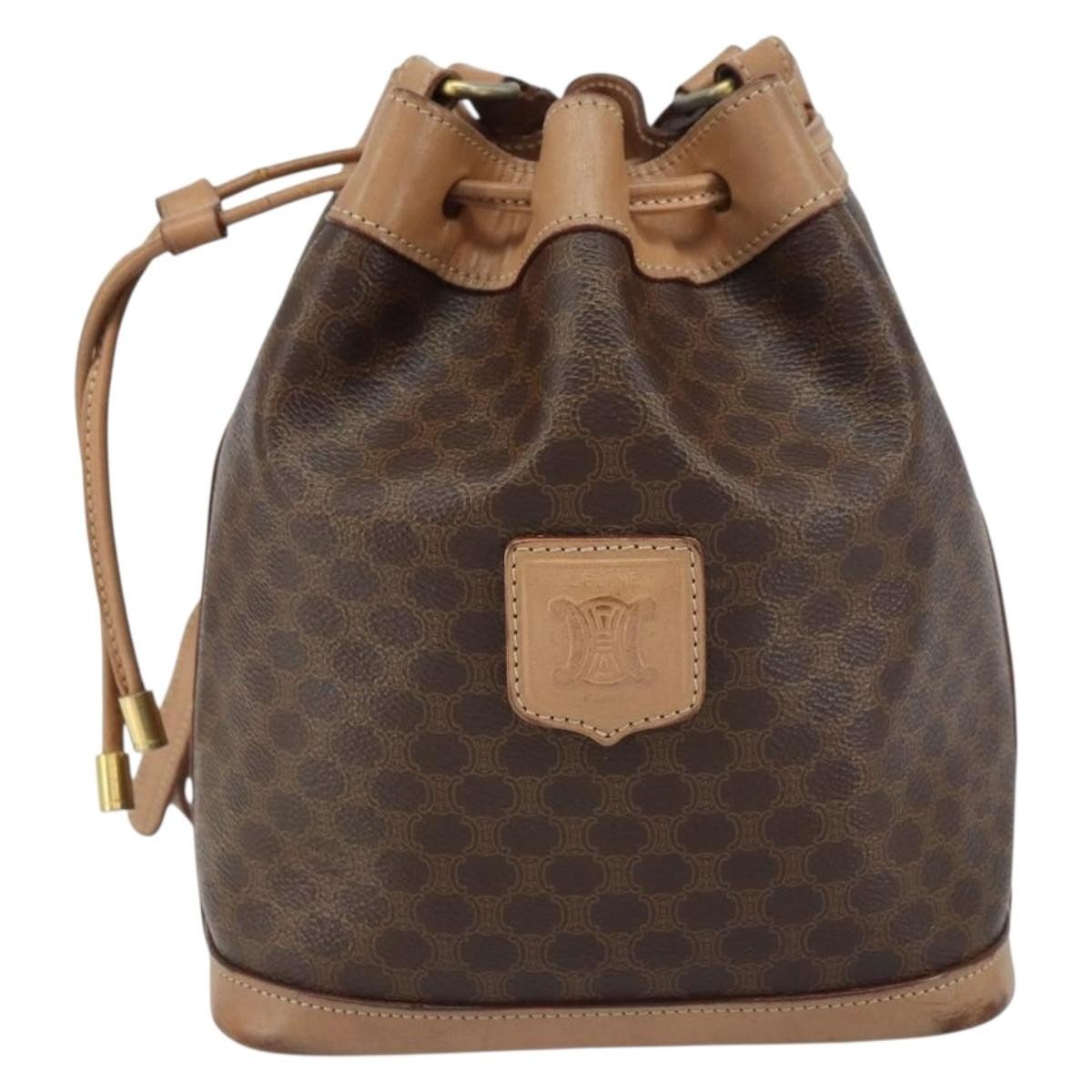 Celine Vintage Macadam Shoulder Bag - Brandsamsara