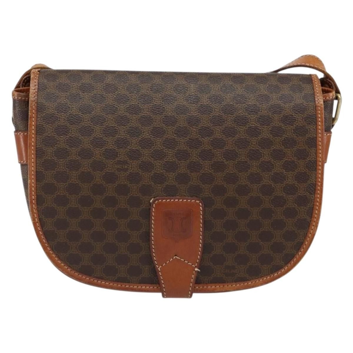 Celine Vintage Macadam Shoulder Bag - Brandsamsara