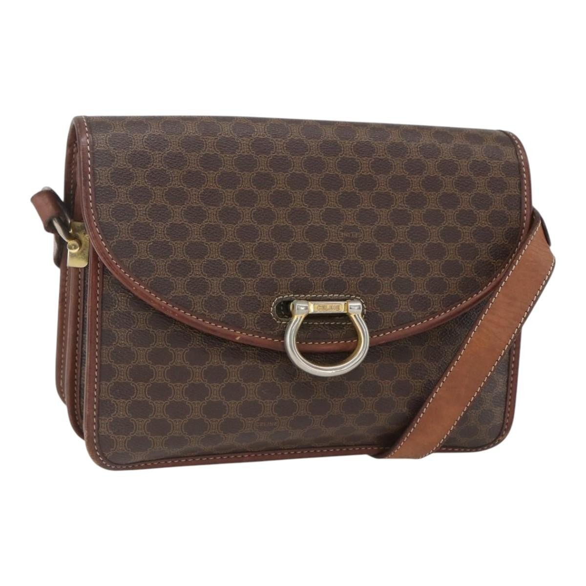 Celine Vintage Macadam Shoulder Bag - Brandsamsara