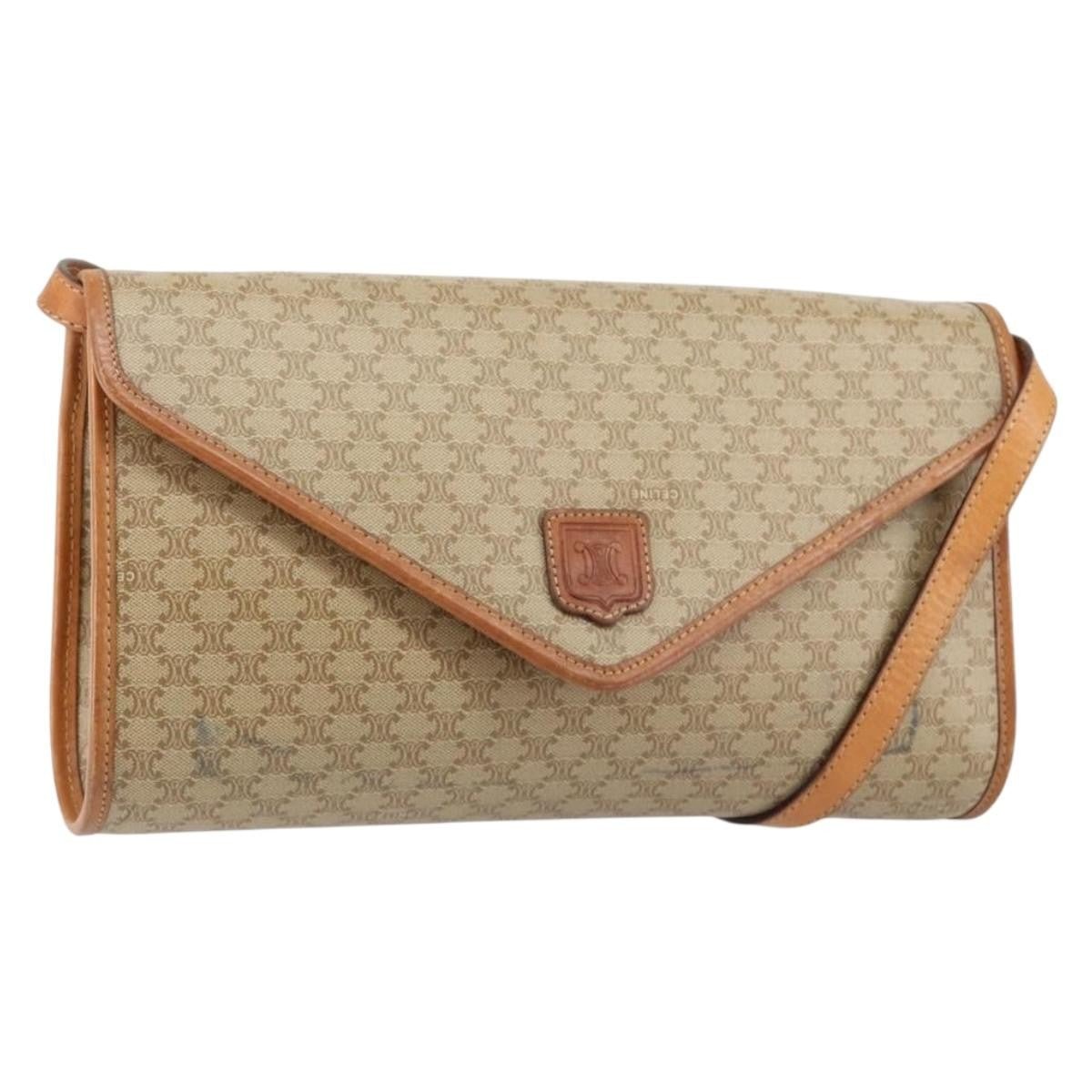 Celine Vintage Macadam Shoulder Bag - Brandsamsara