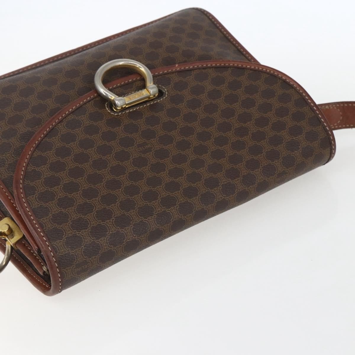 Celine Vintage Macadam Shoulder Bag - Brandsamsara