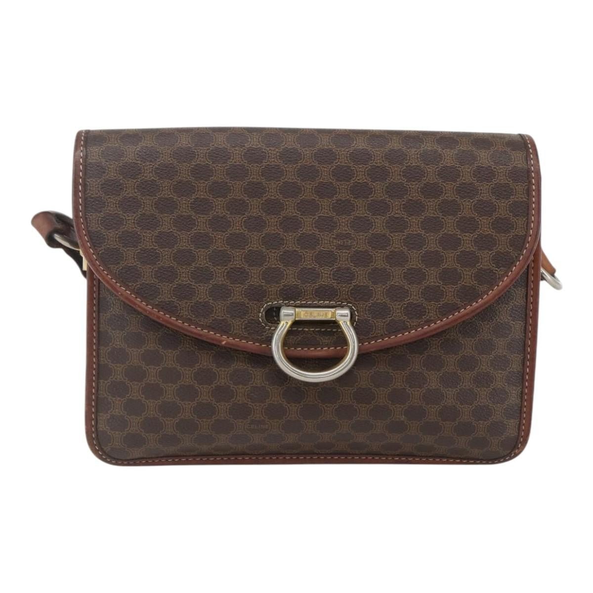 Celine Vintage Macadam Shoulder Bag - Brandsamsara