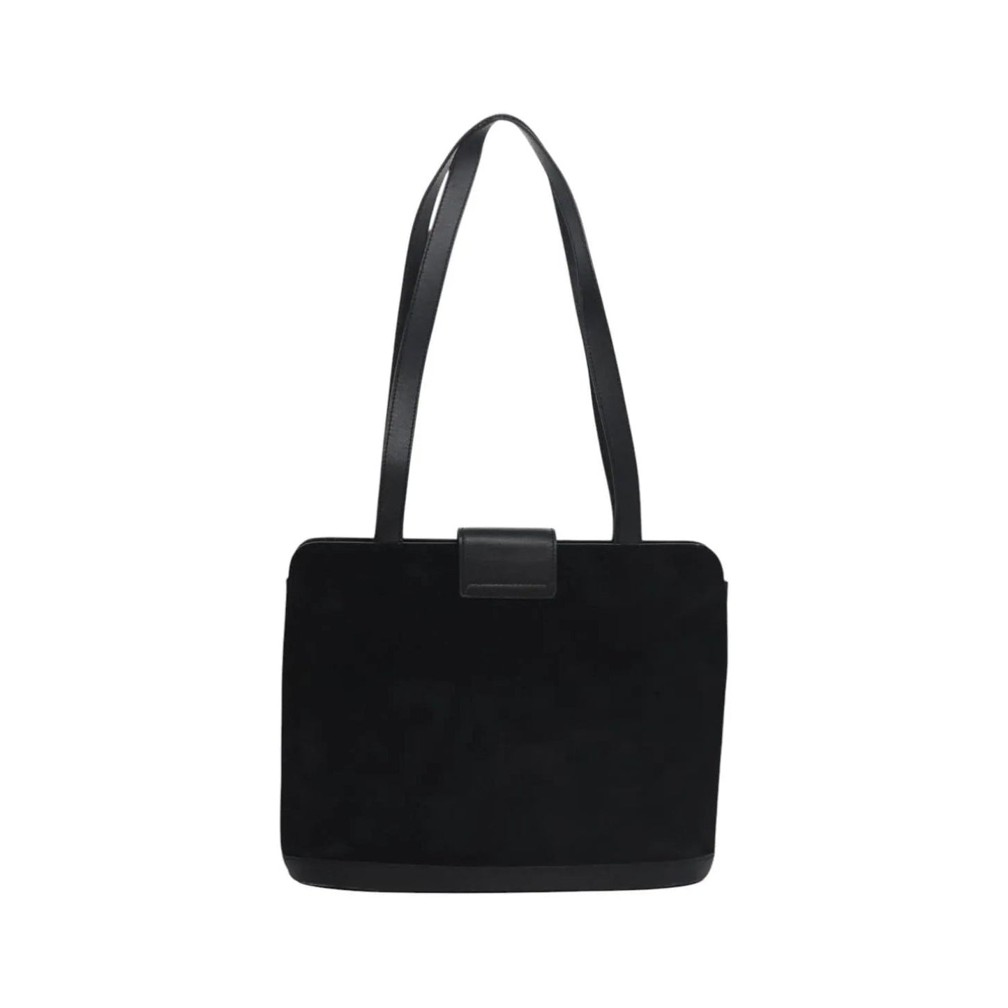 Celine Vintage Suede, Black, Suede, Shoulder Bag