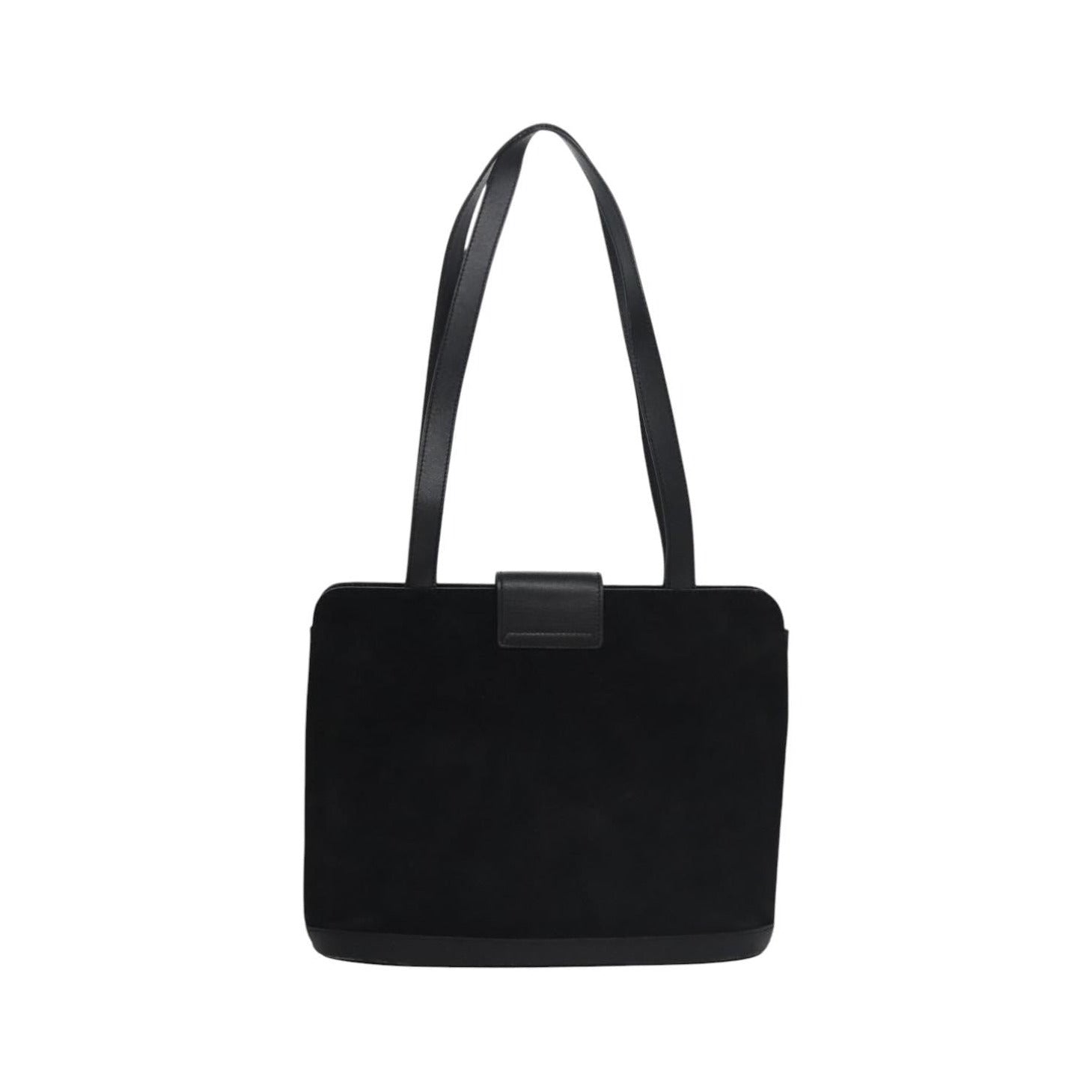 Celine Vintage Suede, Black, Suede, Shoulder Bag