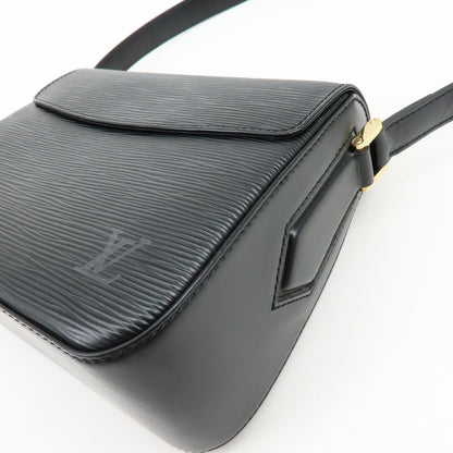 Louis Vuitton Buci Epi Leather, Black, Leather, Handbag