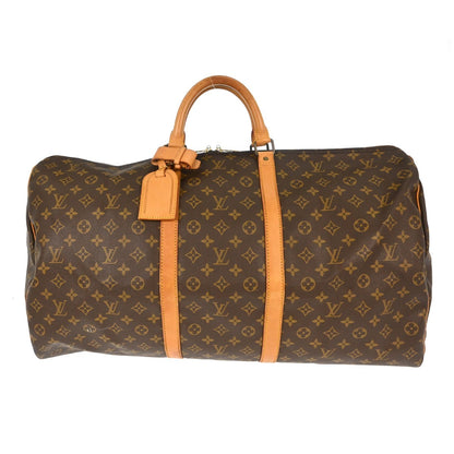 Louis Vuitton Keepall Monogram Canvas, Brown, Canvas, Travel Bag