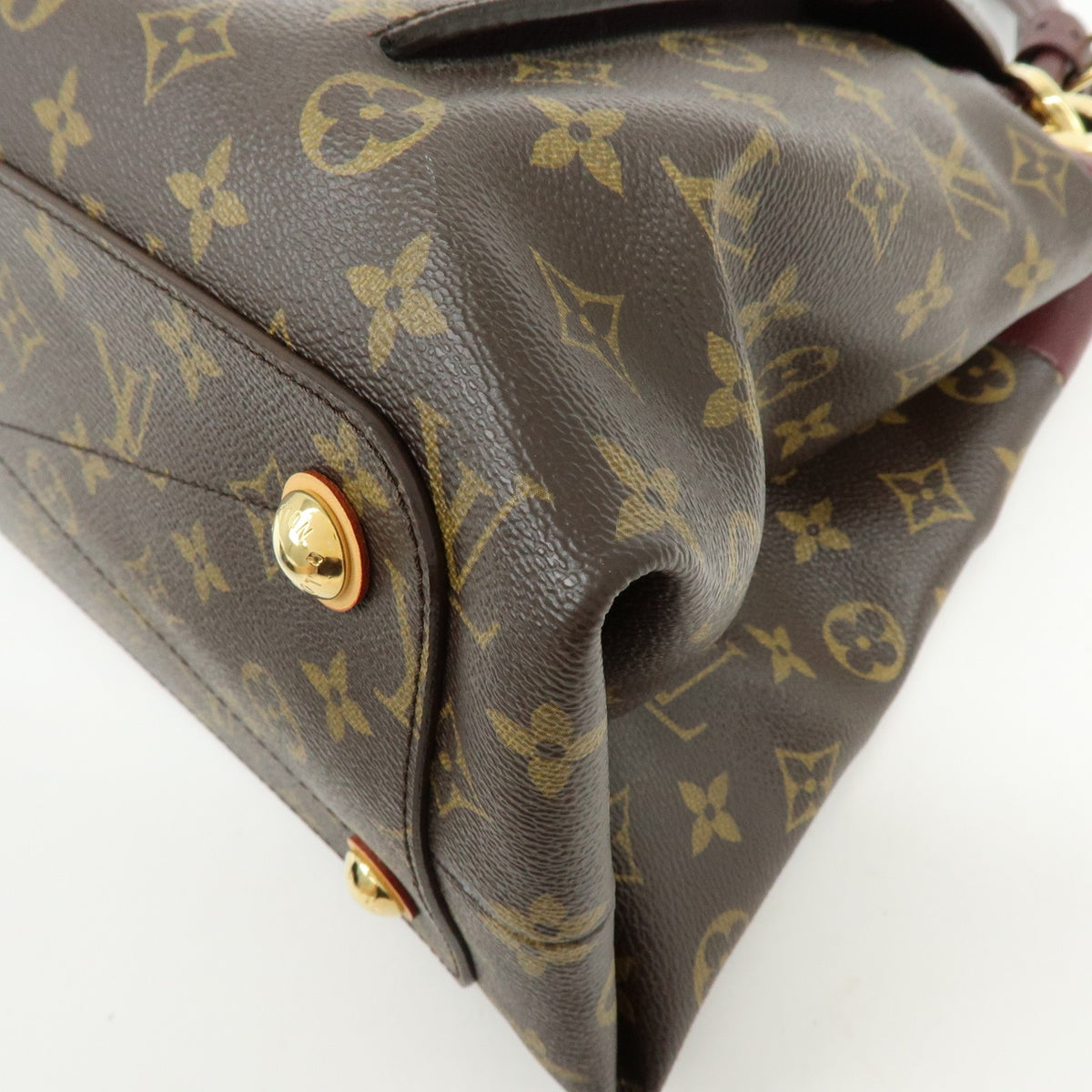 Louis Vuitton Olympe Monogram Canvas, Brown, Canvas, Handbag