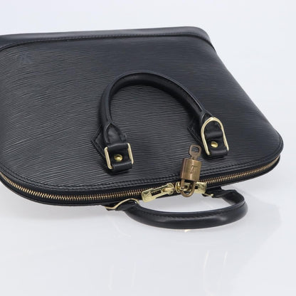Louis Vuitton Vintage Alma Epi Leather, Black, Leather, Handbag