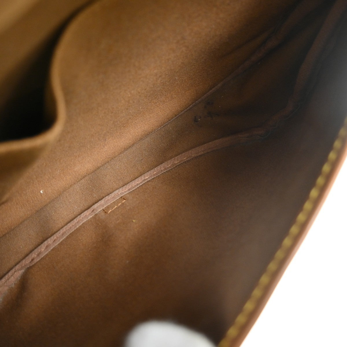 Louis Vuitton Saumur Monogram Canvas, Brown, Canvas, Shoulder Bag