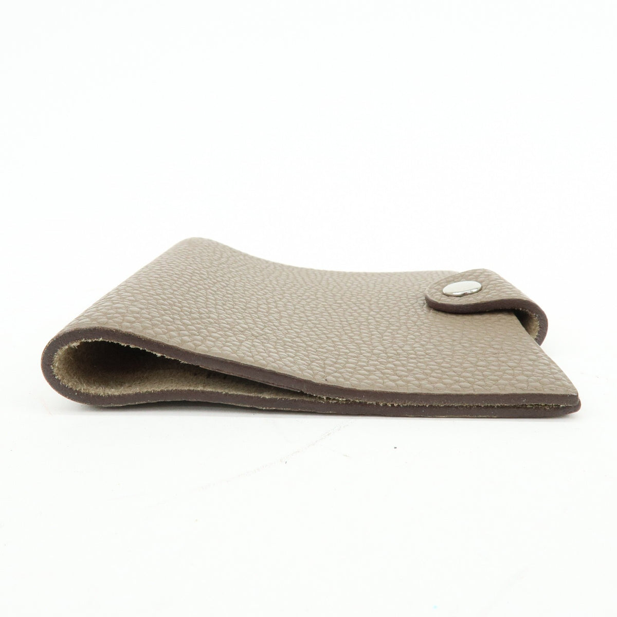 Hermes Ulysses Agenda Cover Leather, Beige, Leather, Briefcase