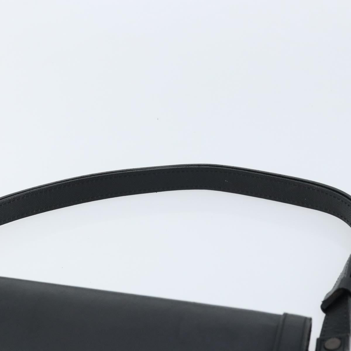 Saint Laurent Vintage Leather, Black, Leather, Handbag